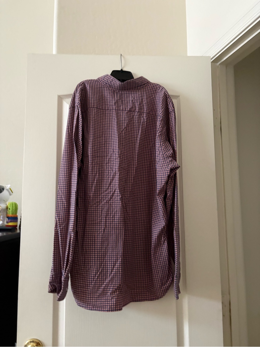 Bonobos Purple Gingham Button-Down Shirt